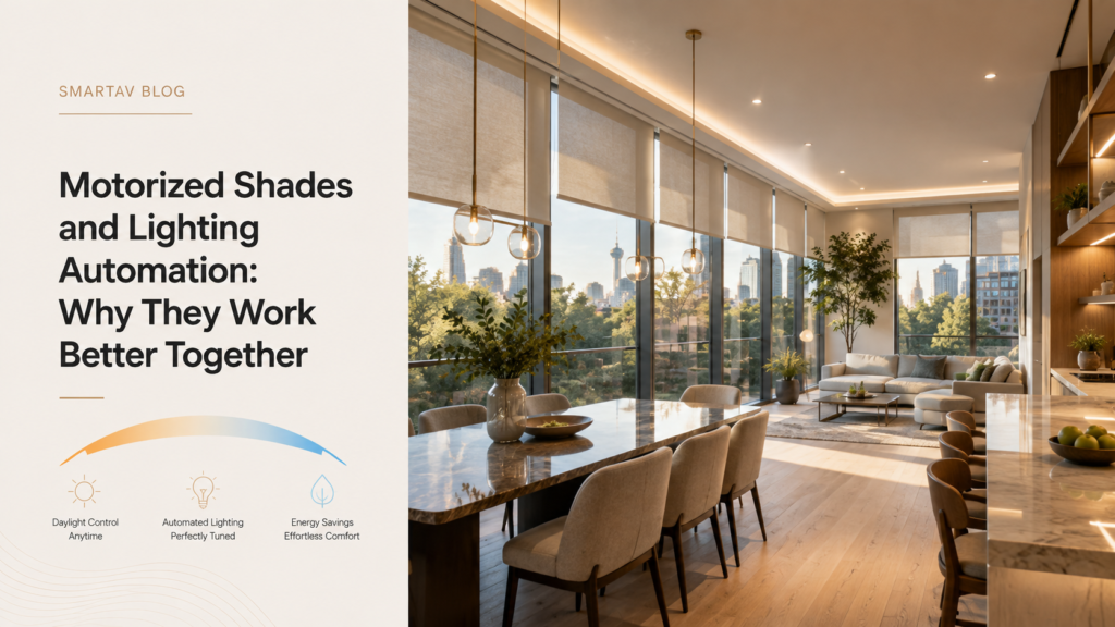 Motorized Shades and Lighting Automation